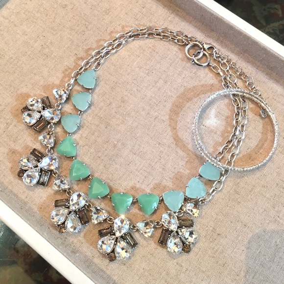 :: Stella & Dot🧞‍♂️Aqua Ombré Somervell Necklace - Picture 16 of 16